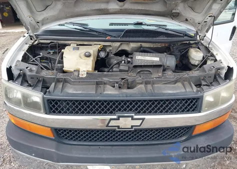 2006 Chevrolet Express Work Van from USA, damaged, VIN 1GCGG25V161251199